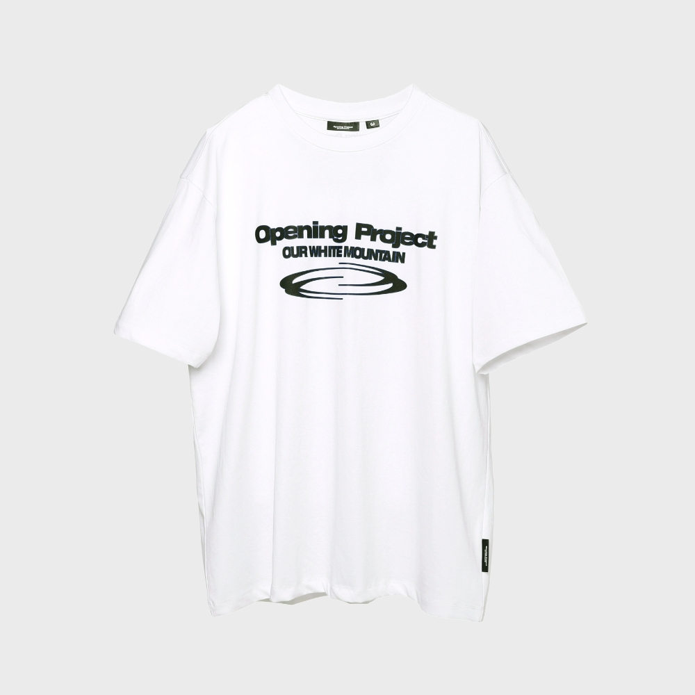 [슈퍼특가] [오프닝프로젝트] Identity T Shirt - White - 상세 이미지 2
