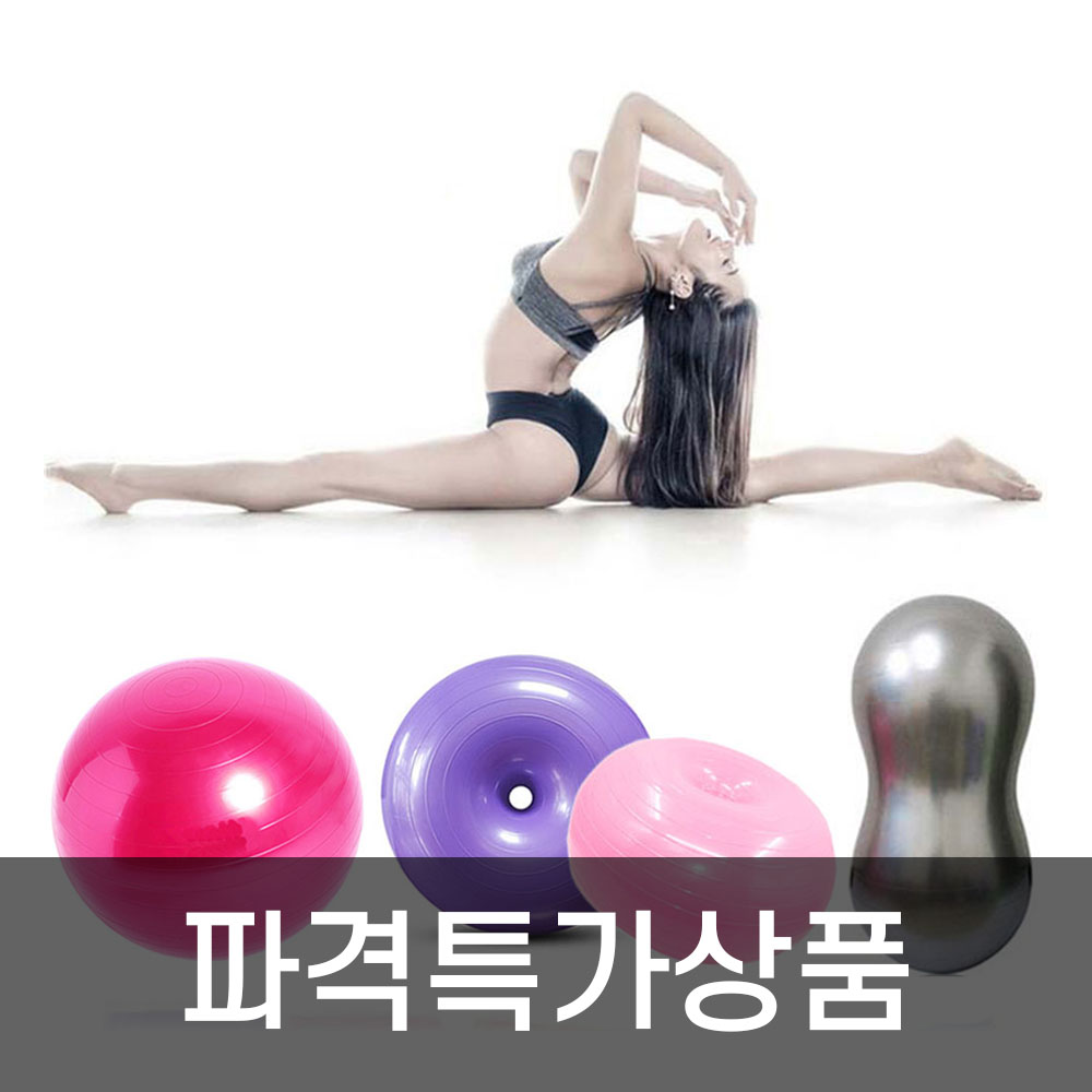 요가 필라테스 전신스트레칭 밸런스운동 짐볼3종 - 상품 이미지