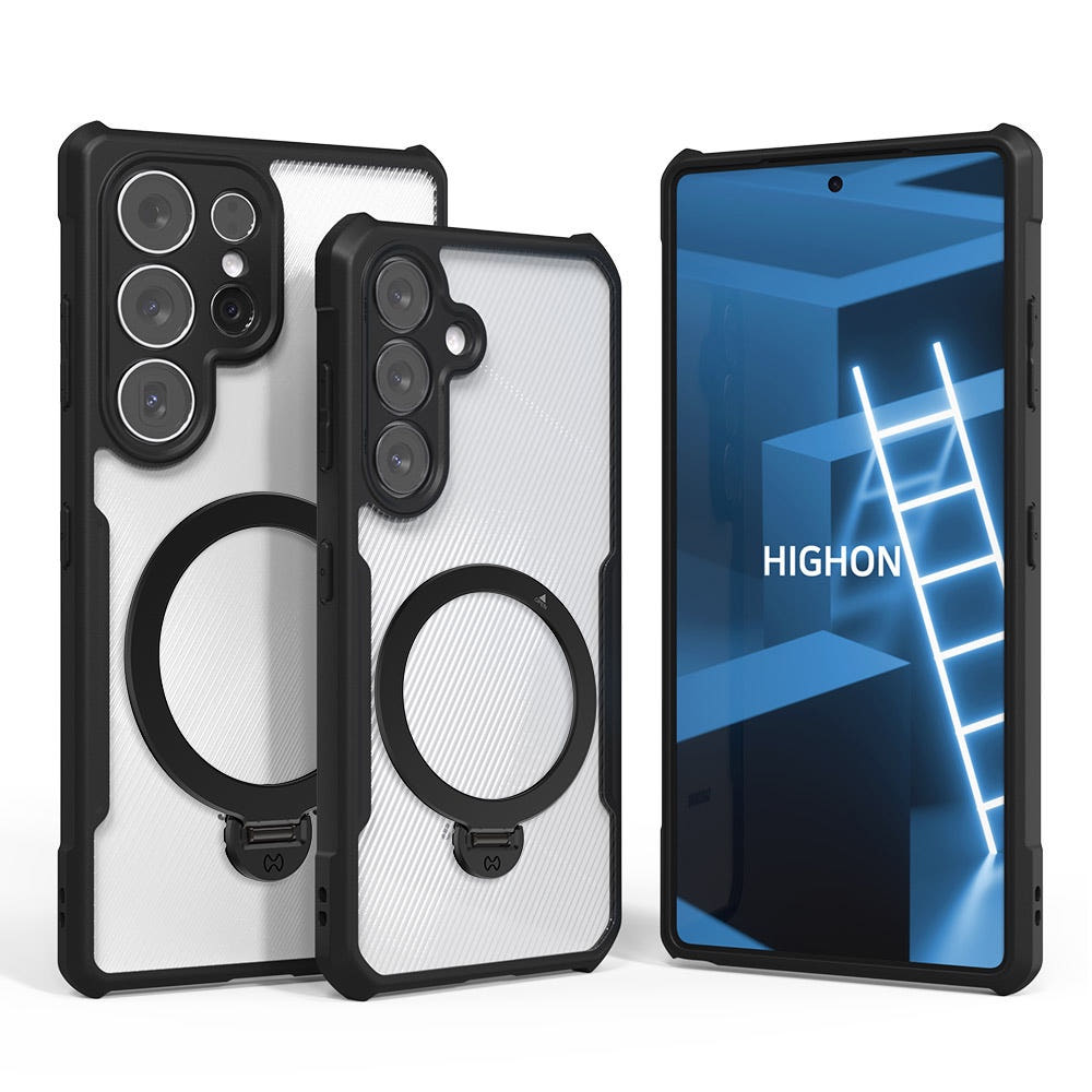 갤럭시 맥세이프 범퍼 슬림 케이스 블랙, 갤럭시S25 - 상품 이미지