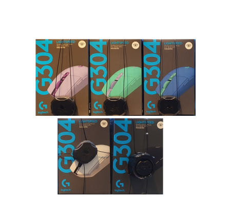 [로지텍G] G304 LIGHTSPEED WIRELESS 정품 라일락 무선 마우스GD [로지텍 코리아 정품]