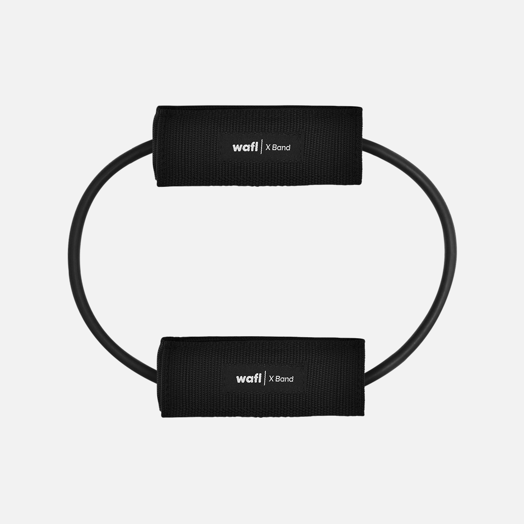 WAFL 엑스밴드 스텝 발목 튜빙 밴드 라텍스 근력 밴드 바레 운동 바레도구