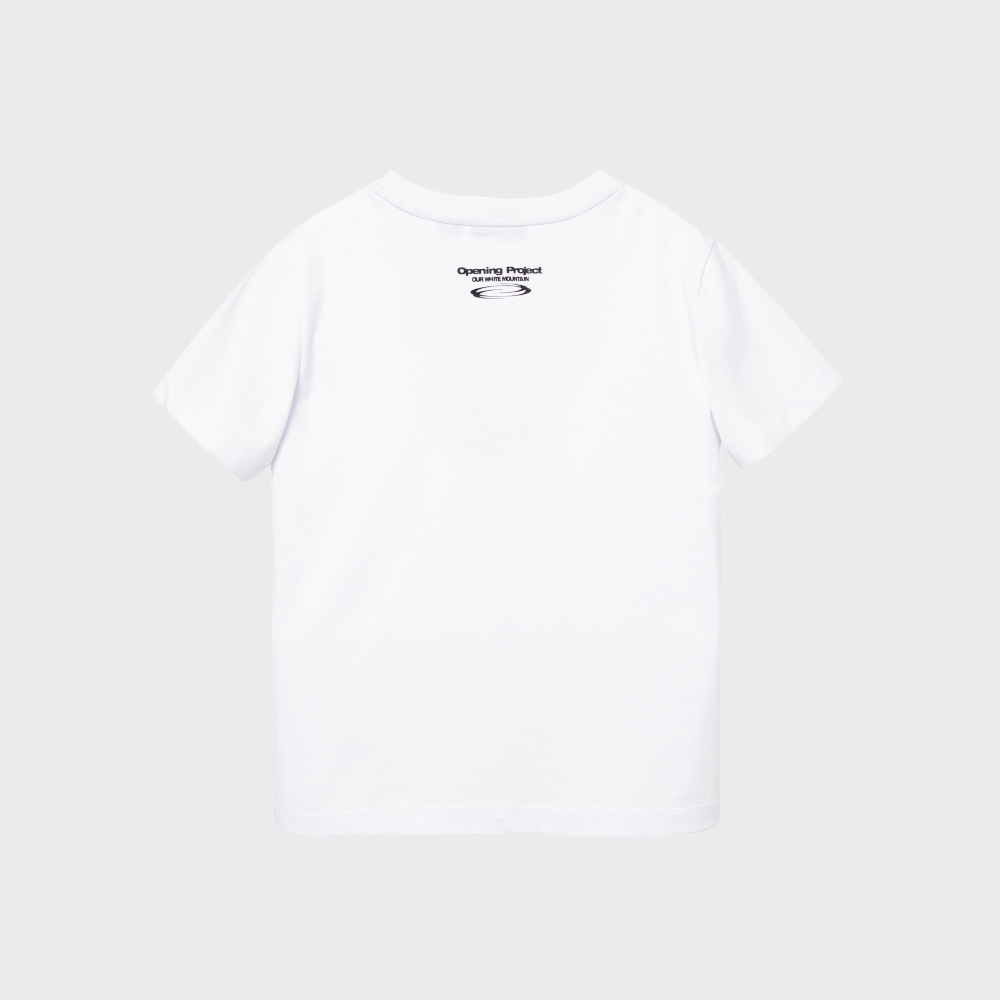 [슈퍼특가] [오프닝프로젝트] Identity T Shirt - White - 상세 이미지 5