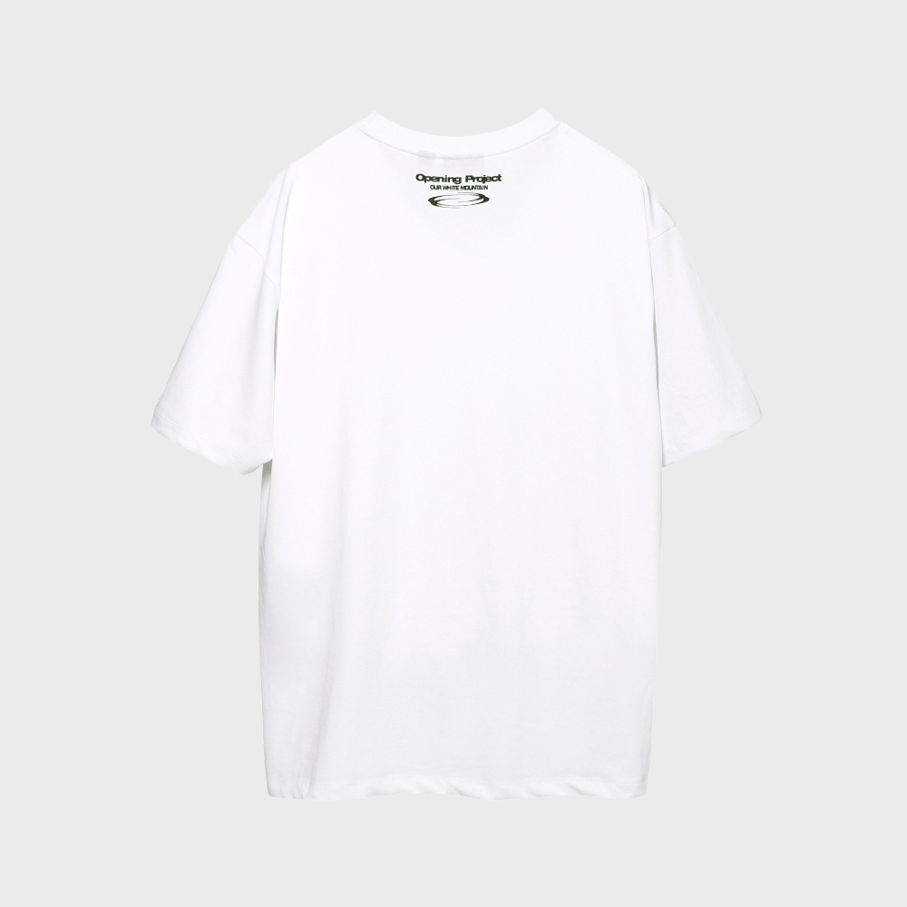 [슈퍼특가] [오프닝프로젝트] Identity T Shirt - White - 상세 이미지 3