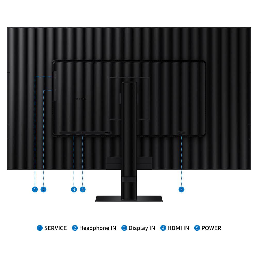 삼성전자 32인치(80.0cm) 뷰피니티 S7 고해상도 UHD 모니터 블랙 S32D700 LS32D700EAKXKR 이미지 8