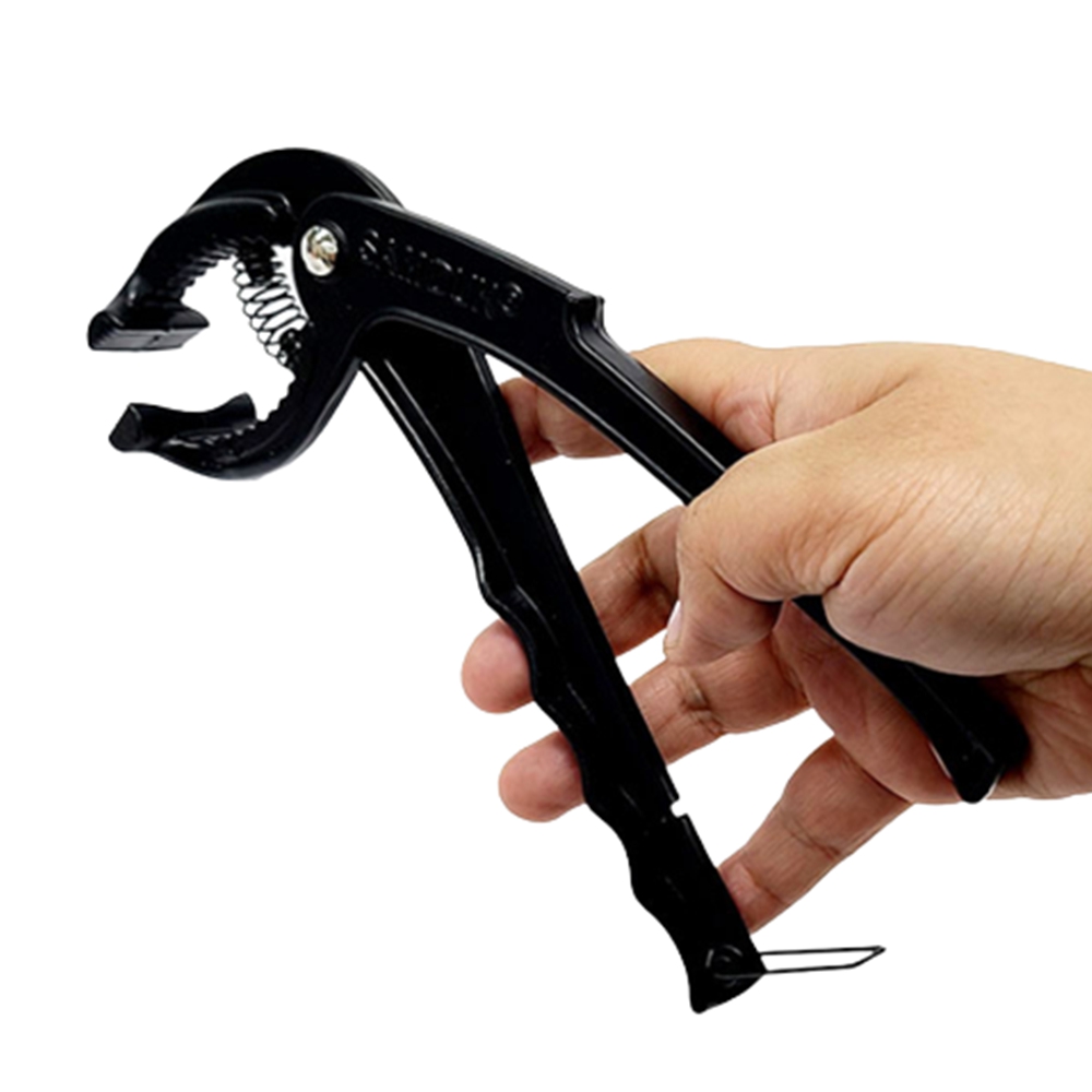 미끄럼방지 스프링 뚝배기 집게 알루미늄 210mm