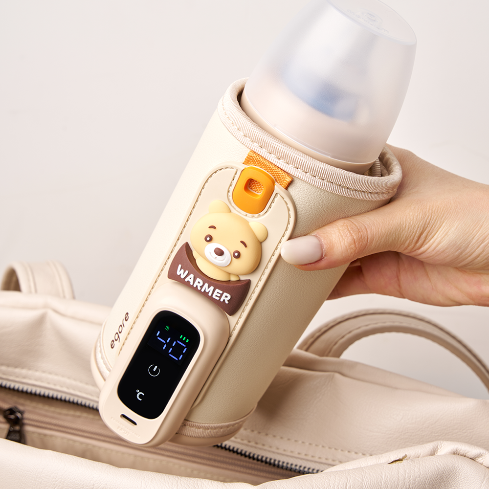 에고르 휴대용 보틀워머 보온 젖병 모유 이유식 액상분유 데우기 중탕기