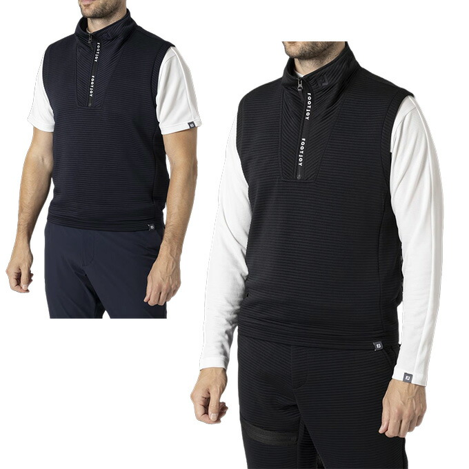 풋조이 FOOTJOY 포코엣 집업 베스트 골프 조끼 FJ-F24-M01 2컬러 - 상품 이미지