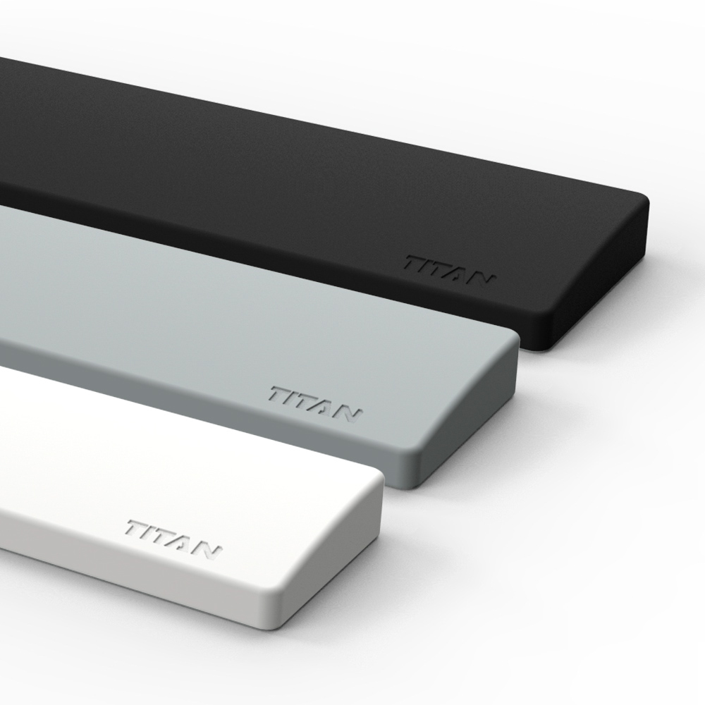 제닉스 타이탄 실리콘 팜레스트 키보드 손목받침대