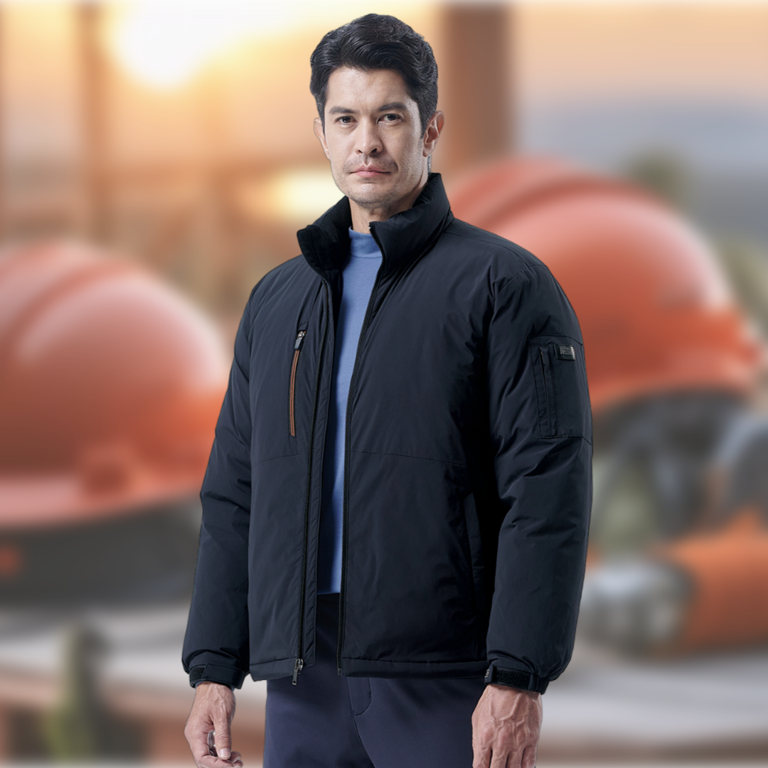 티뷰크 TB-591 리사이클 볼 패딩 자켓 환경 친화적 겨울 작업복 잠바 패딩 - 메인 이미지