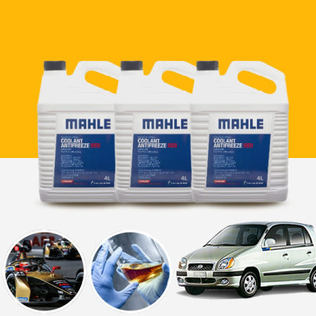 [자체제작]카샤 기아 비스토 0.8 말레 롱라이프 원액 사계절 부동액 4L 1병(레드)