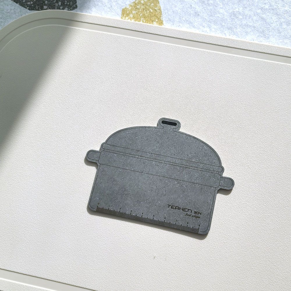 테르헨 304 스테인레스 푸드 스크래퍼 13cm, 미니팟 - 상세 이미지 2