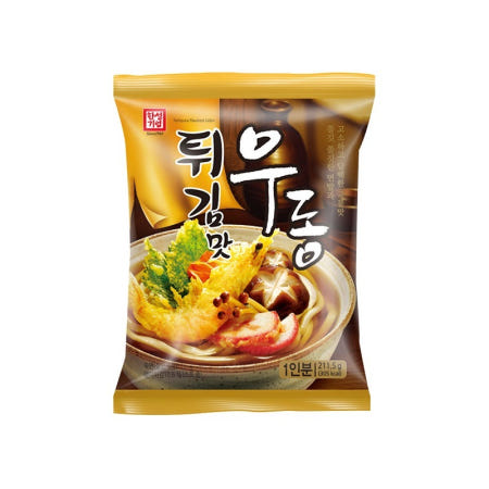 한성 튀김맛 우동 211.5g 1인분 1개