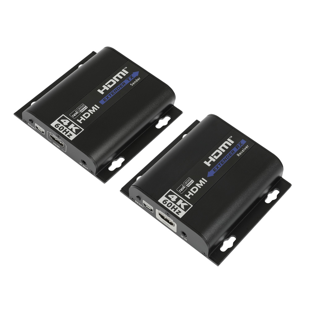 넥시 HDMI 익스텐더 v2.0 4K 영상 200M 장거리 IR 리모콘 CAT6 음성지원 이미지 6