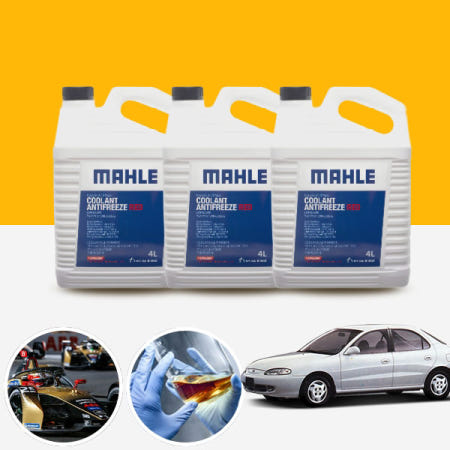 [자체제작]카샤 엘란트라 1.5/1.8 말레 롱라이프 원액 사계절 부동액 4L 1병(레드)