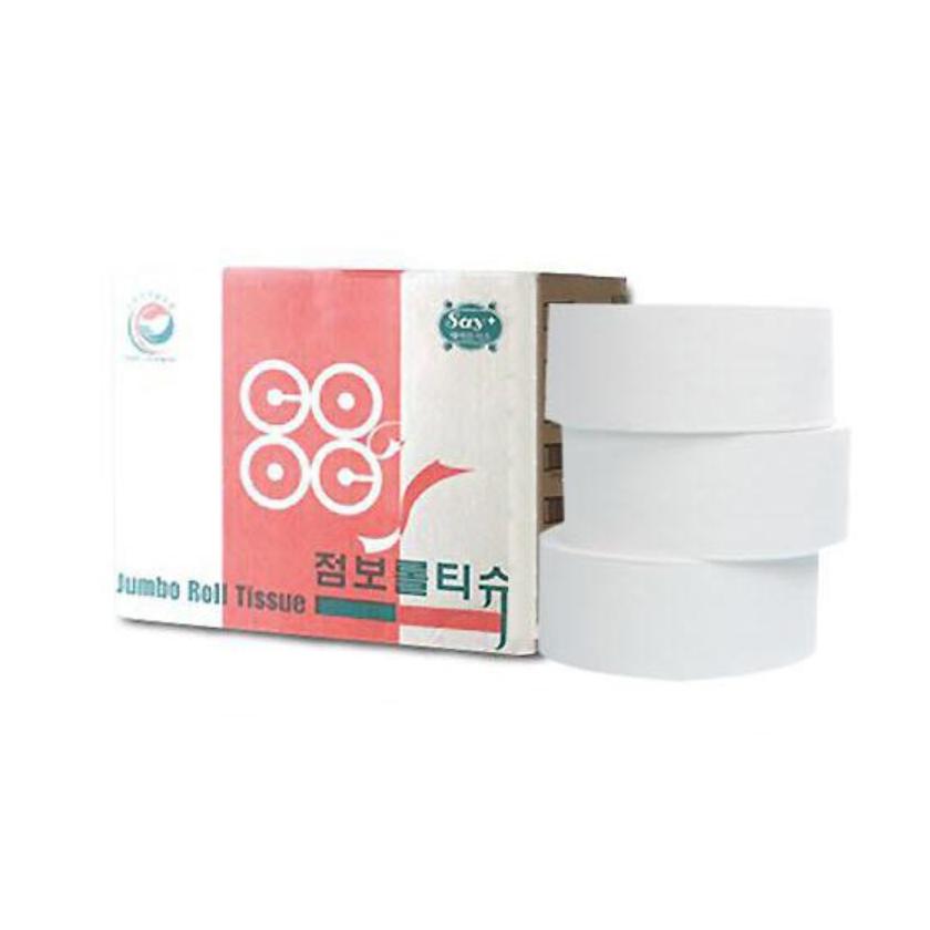세이플러스 점보롤 300m 대용량 화장실용 화장지 휴지 KJ3000 / 천연펄프 엠보싱 / KJ : 꿈꾸는 스토리