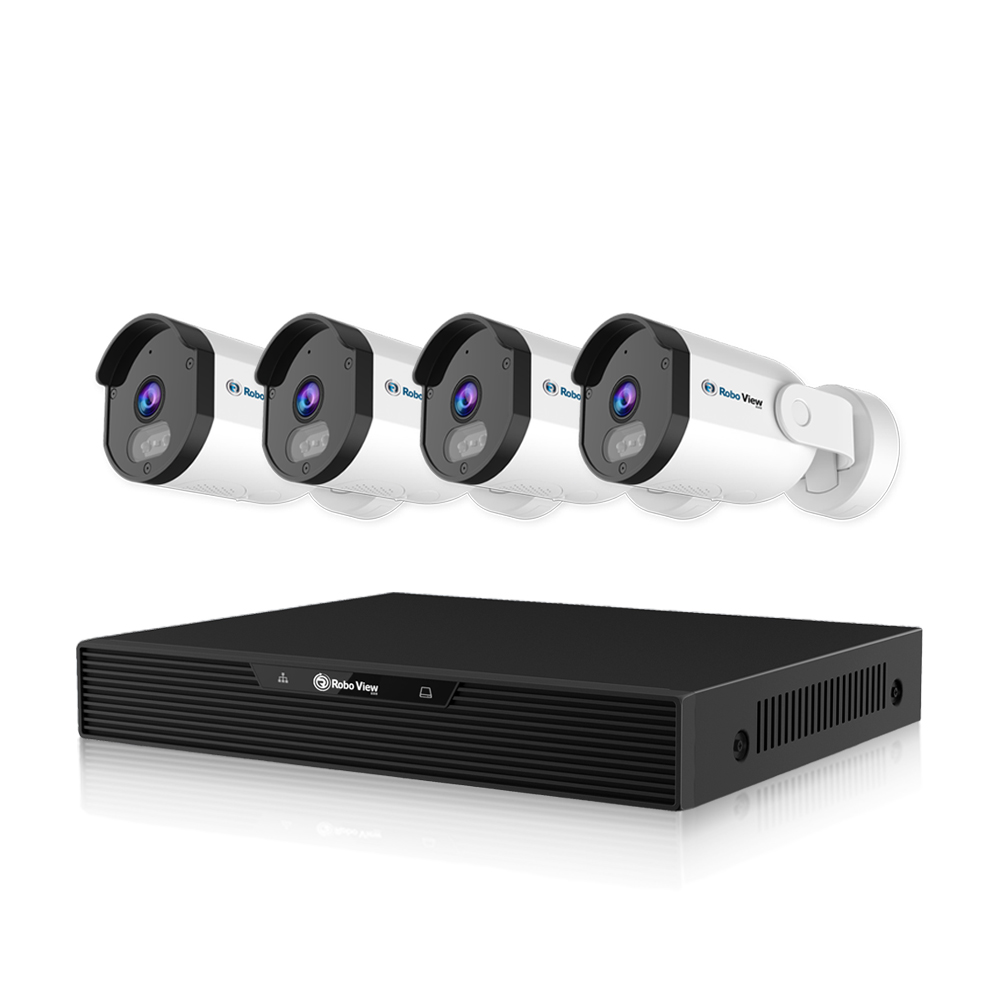 글로벌아이넷 로보뷰 NVR 8채널 AI POE CCTV 녹화기 4K UHD N5 4개 세트 - 상세 이미지 4