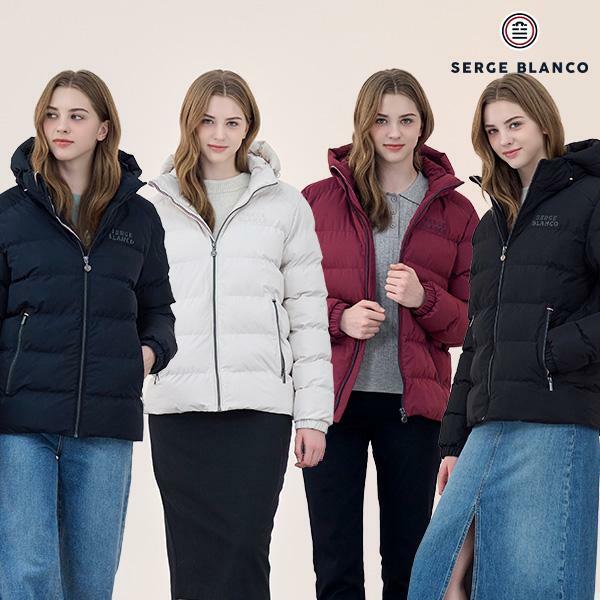 세르즈블랑코 24FW 남녀공용 헤비 웰론 후드 패딩 - 상세 이미지 5