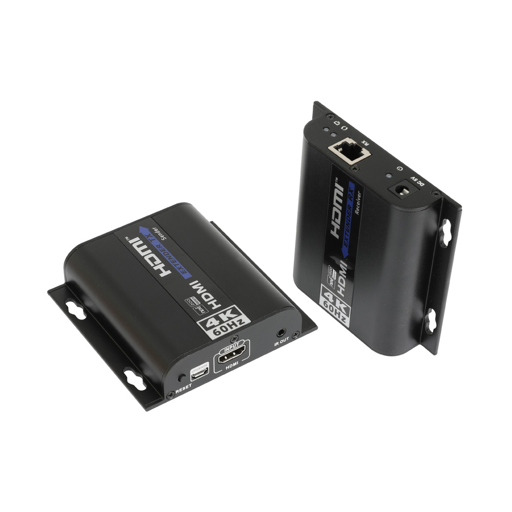 넥시 HDMI 익스텐더 v2.0 4K 영상 200M 장거리 IR 리모콘 CAT6 음성지원 이미지 7