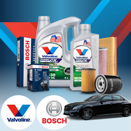 유백몰 E43 W212 AMG (M276) 가솔린 발보린 터보 CX7 5W30 엔진오일필터세트 7L iter