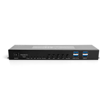 핫키지원 PC변환 HDMI 4포트 입력지원 USB3.0인터페이스 NEXT-7204KVM-4K
