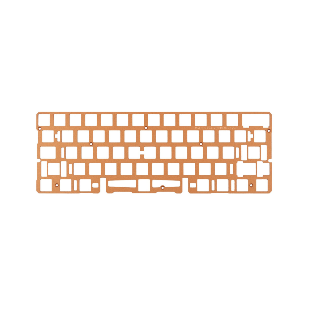 VENOM60HE GH60 구리 6.25U 보강판 FROG MINI LEGGERA용 - 메인 이미지