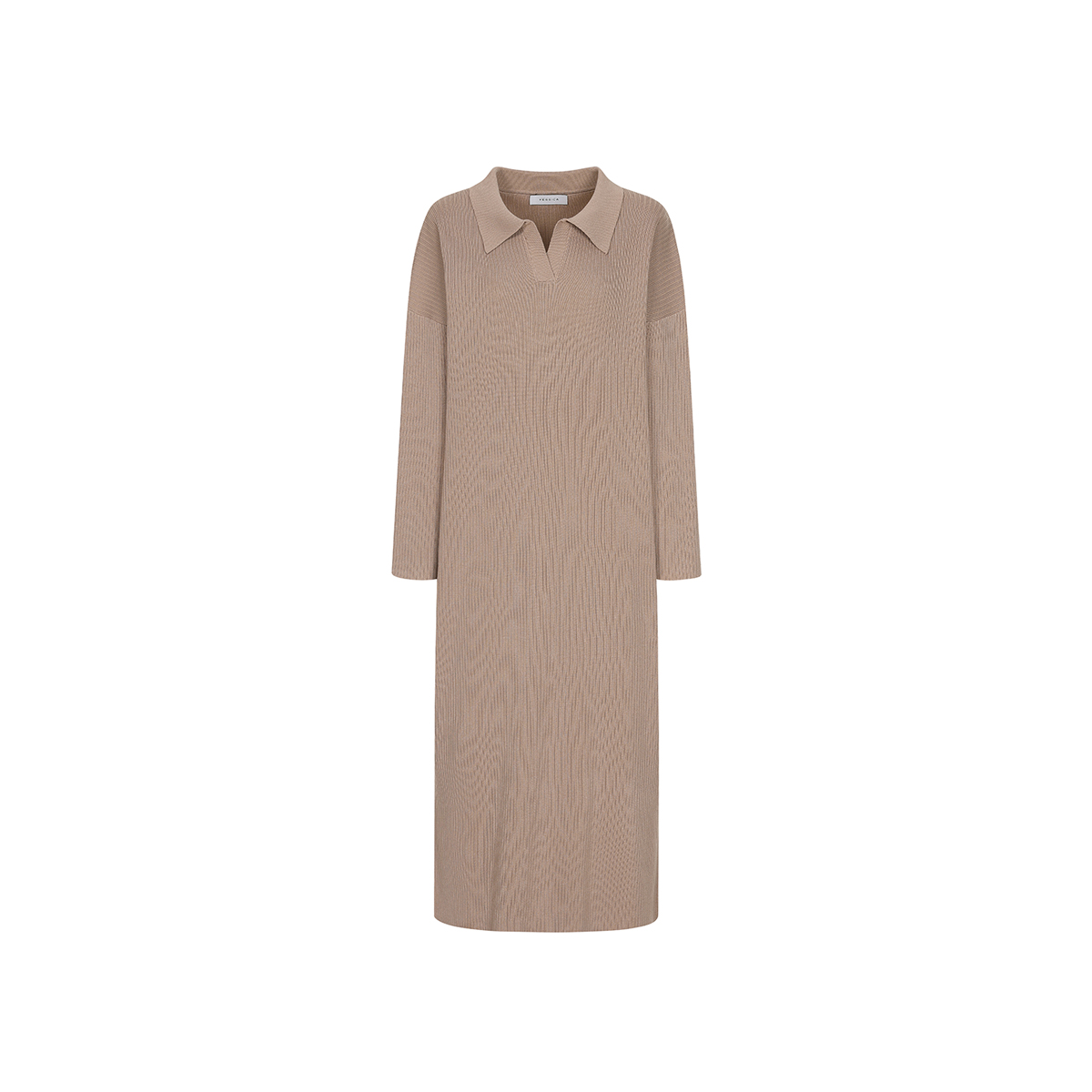 예시카 비스코스 골지 루즈 핏 니트 원피스 YJ1KO710