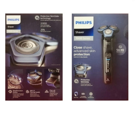 필립스 [필립스7000시리즈] SkinIQ 7000시리즈 S7783/50 습식+건식 전기면도기 GD [필립스 코리아 정품]