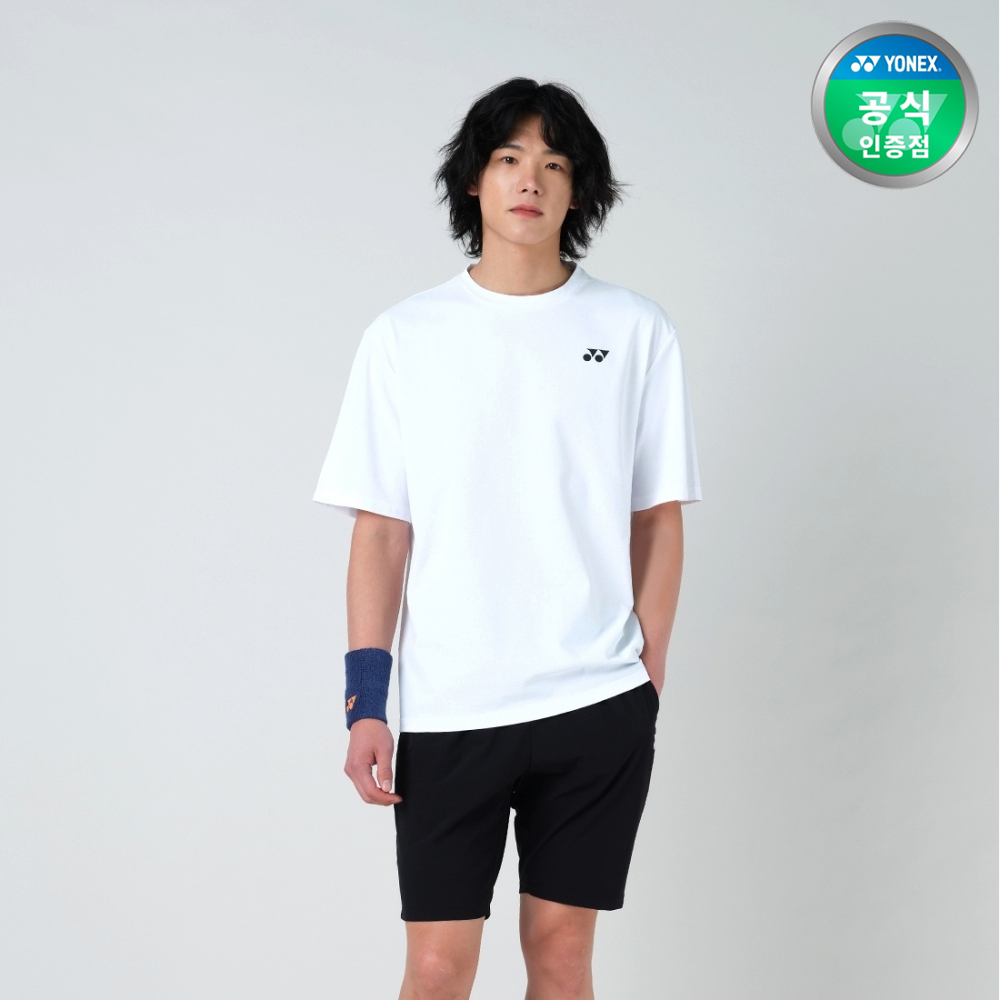 요넥스 251TS062U 배드민턴 오버핏 반팔티 남녀공용 데일리웨어 화이트 온라인전용 - 상세 이미지 2