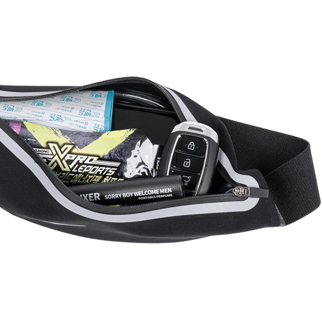 프로스펙스 슬림 러닝 벨트 허리 밴드 마라톤 런닝 자전거 여행 등산 가방