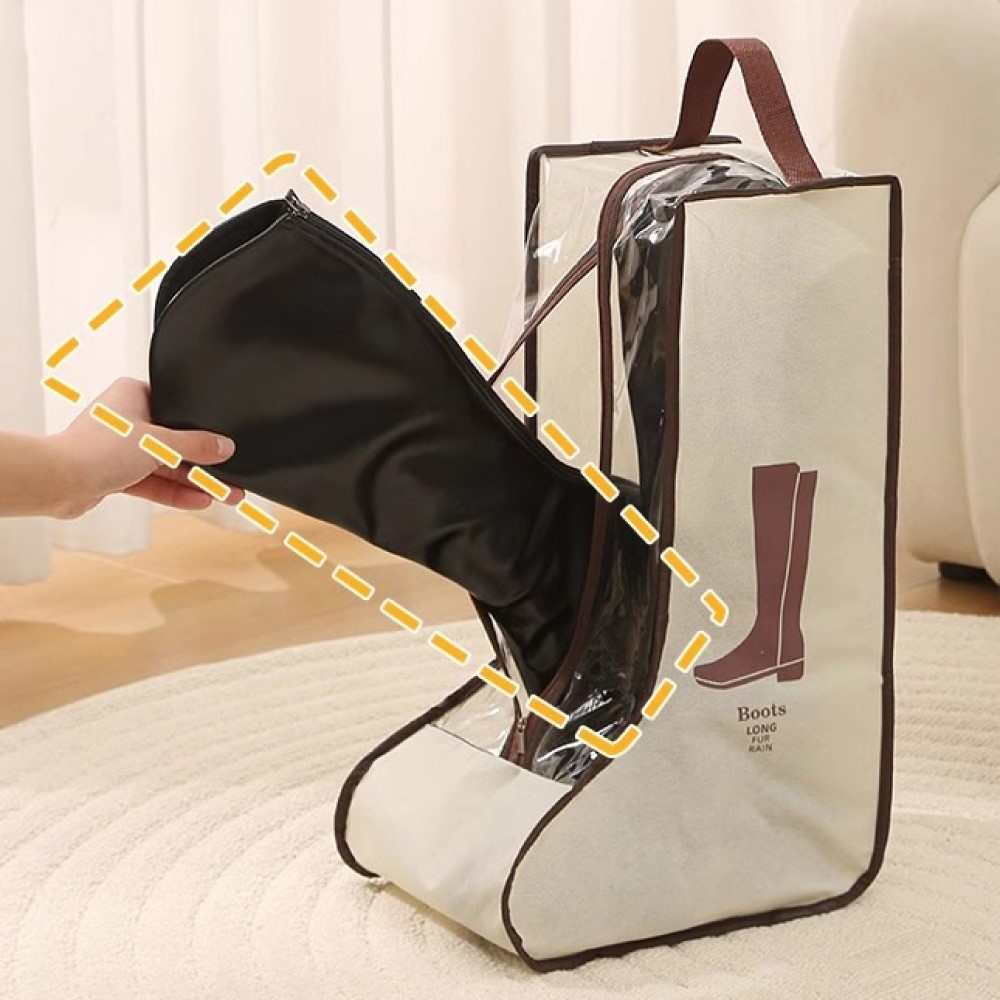 멜럽 롱 부츠 보관함 2color 먼지 차단 방수 커버 겨울 롱부츠 여행 수납 파우치
