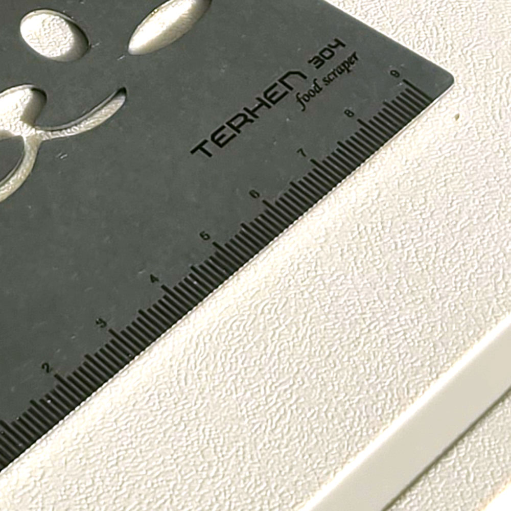 테르헨 304 스테인레스 푸드 스크래퍼 13cm, 스템프 - 상세 이미지 2