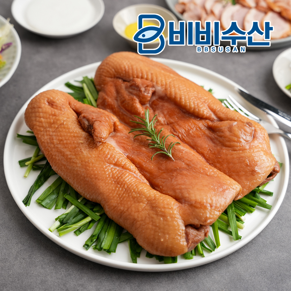 훈제오리 슬라이스 800g,1.6kg 훈제오리고기 이미지 2