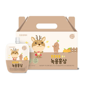 천호엔케어 녹용전지 6년근홍삼액 어린이 튼튼쑥쑥 녹용홍삼 40ml 30포... 맛있게 먹은 솔직 후기 - 상품 이미지 2