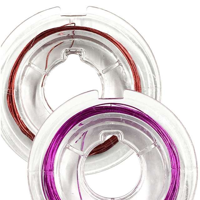 오아시 부드러운 텐야 삼봉 에기 보충 와이어 10m 대용량 퍼플 레드 - 상세 이미지 4