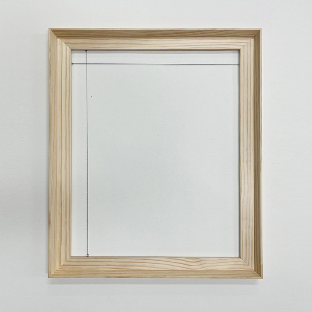 [릴레이특가10_20호 사이즈 2개] 원목관액자 / 20호 / 삼각 / 낮은