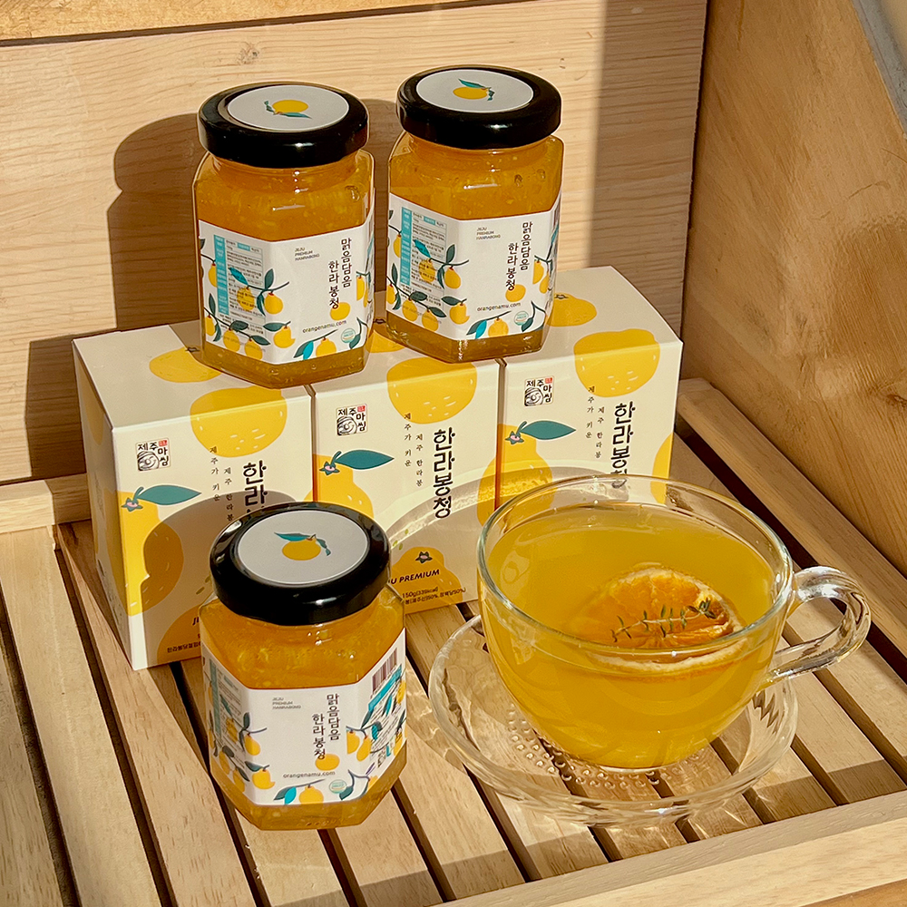 맑음담음 제주 한라봉차 한라봉청 150g 답례품 - 상세 이미지 5