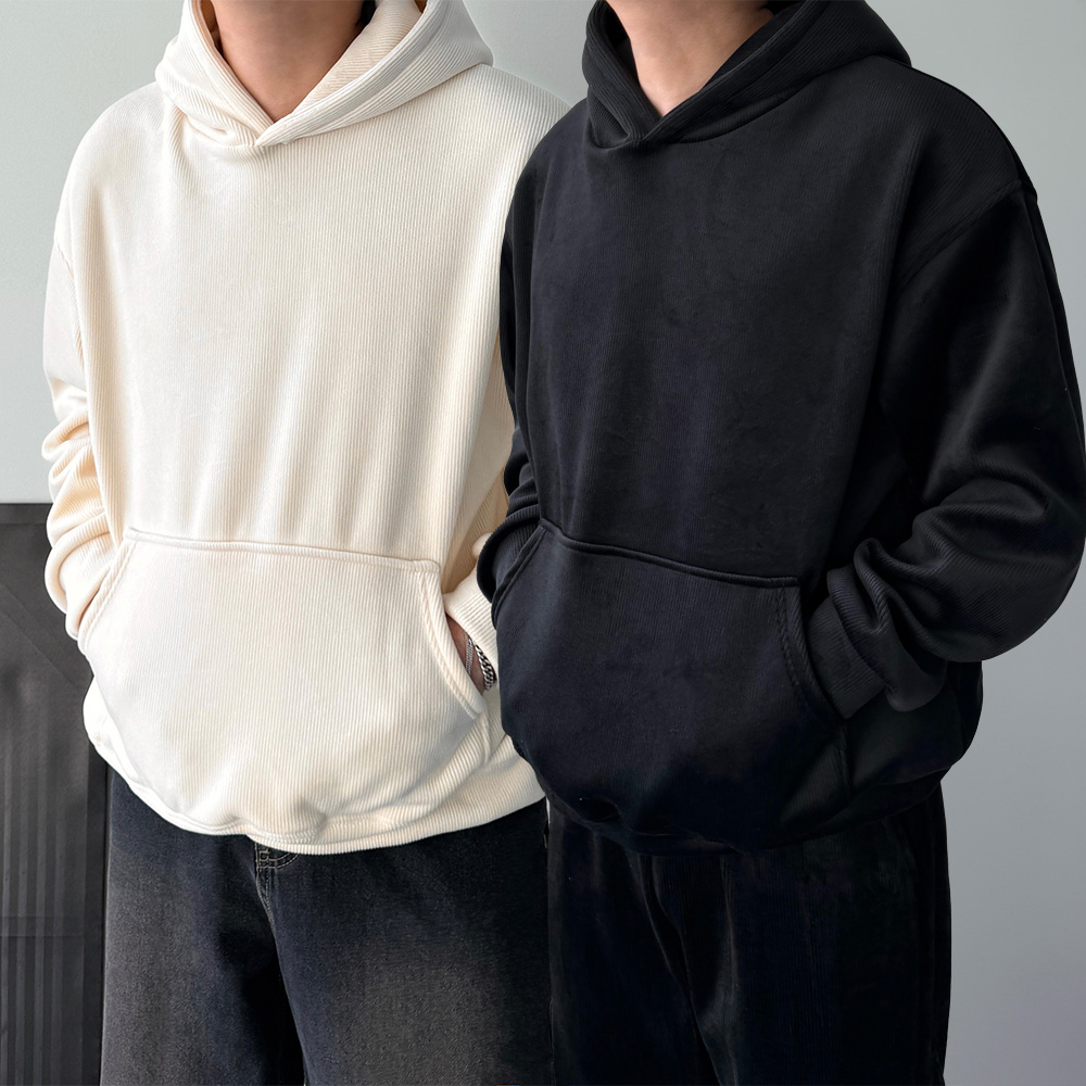 남자오버핏후드티 기모후드티 - 상품 이미지