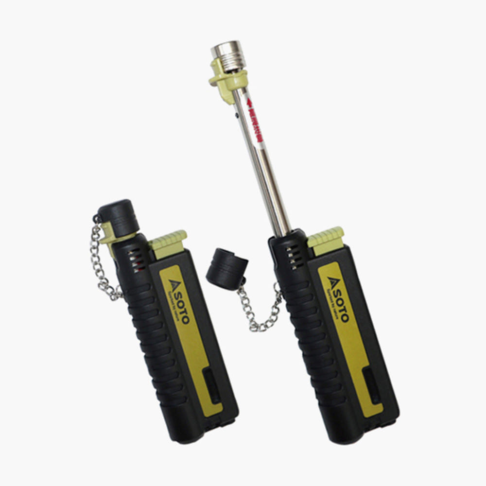 소토토치충전 소토라이터 슬라이드 캠핑 가스 미니 ST-480C