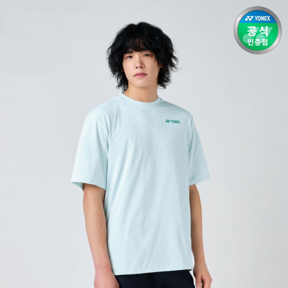 요넥스 251TS052U 배드민턴 오버핏 반팔 티셔츠 남녀공용 데일리웨어 민트 이미지 2