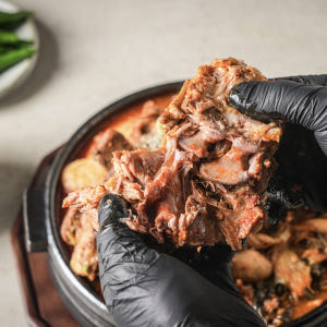 국산100목뼈 리얼 뼈해장국 부드러운 3kg 수제 시래기/우거지 감자탕 ... 맛있게 먹은 솔직 후기 - 상품 이미지 4