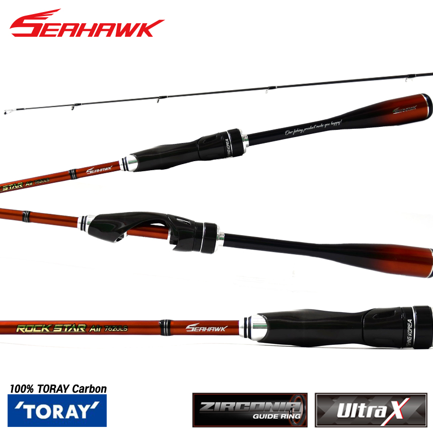 씨호크 락스타 에어 762ULS 볼락 풀치 전갱이 돌우럭 범용 쇼어게임 로드 피싱코리아(주)