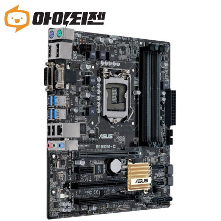 ASUS B150M 메인보드 인텔 6세대 7세대 1151소켓 아수스 B150M-C