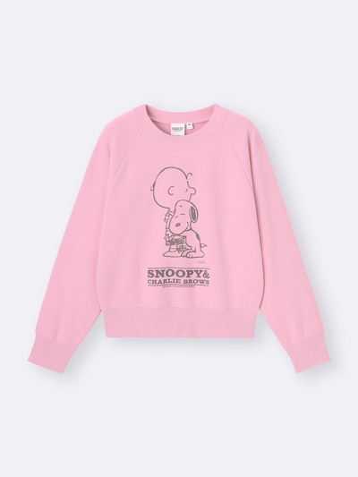지유 X 피너츠 맨투맨 그래픽 스웨트 풀오버 (2월 초 판매 예정) 356598 - 상세 이미지 2