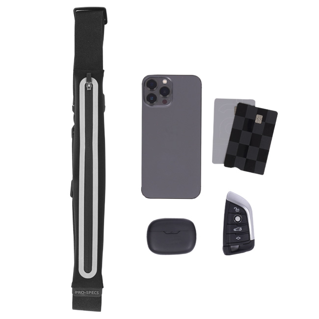 프로스펙스 슬림 러닝 벨트 허리 밴드 마라톤 런닝 자전거 여행 등산 가방