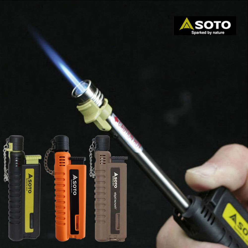 소토토치충전 소토라이터 슬라이드 캠핑 가스 미니 ST-480C