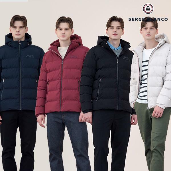 세르즈블랑코 24FW 남녀공용 헤비 웰론 후드 패딩 - 상세 이미지 4