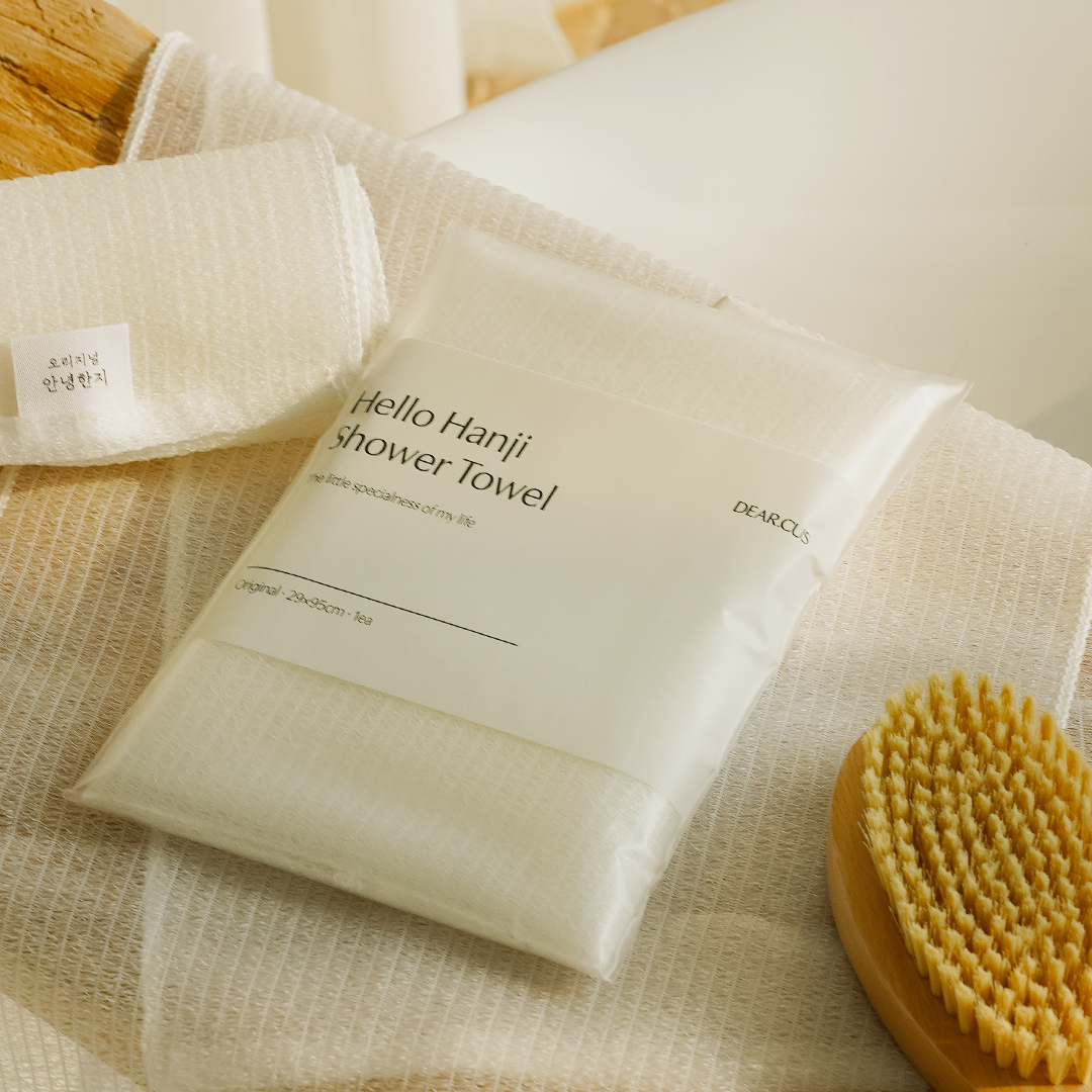 디어커스 안녕한지 샤워타월 x4