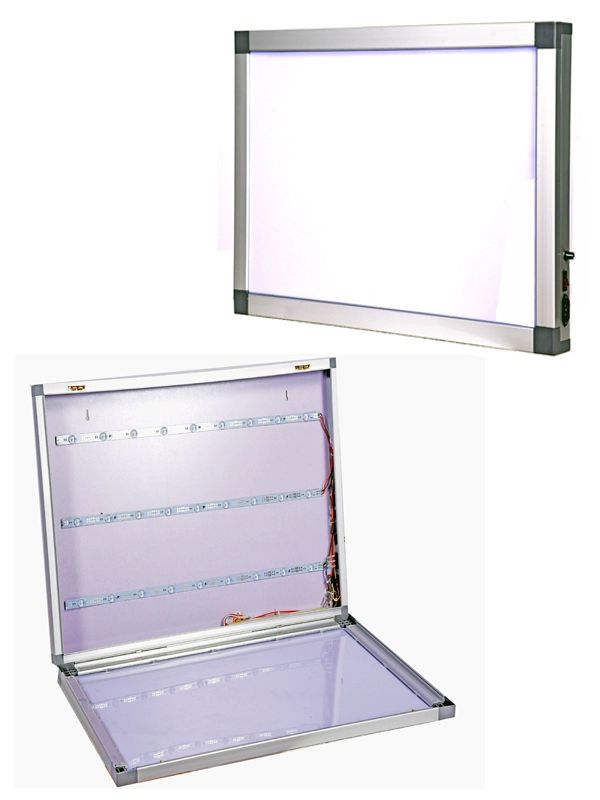 Xray 조명판 사각 램프 보드 박스 촬영 엑스레이 대형 반사판 초박형 이중 - 상세 이미지 2