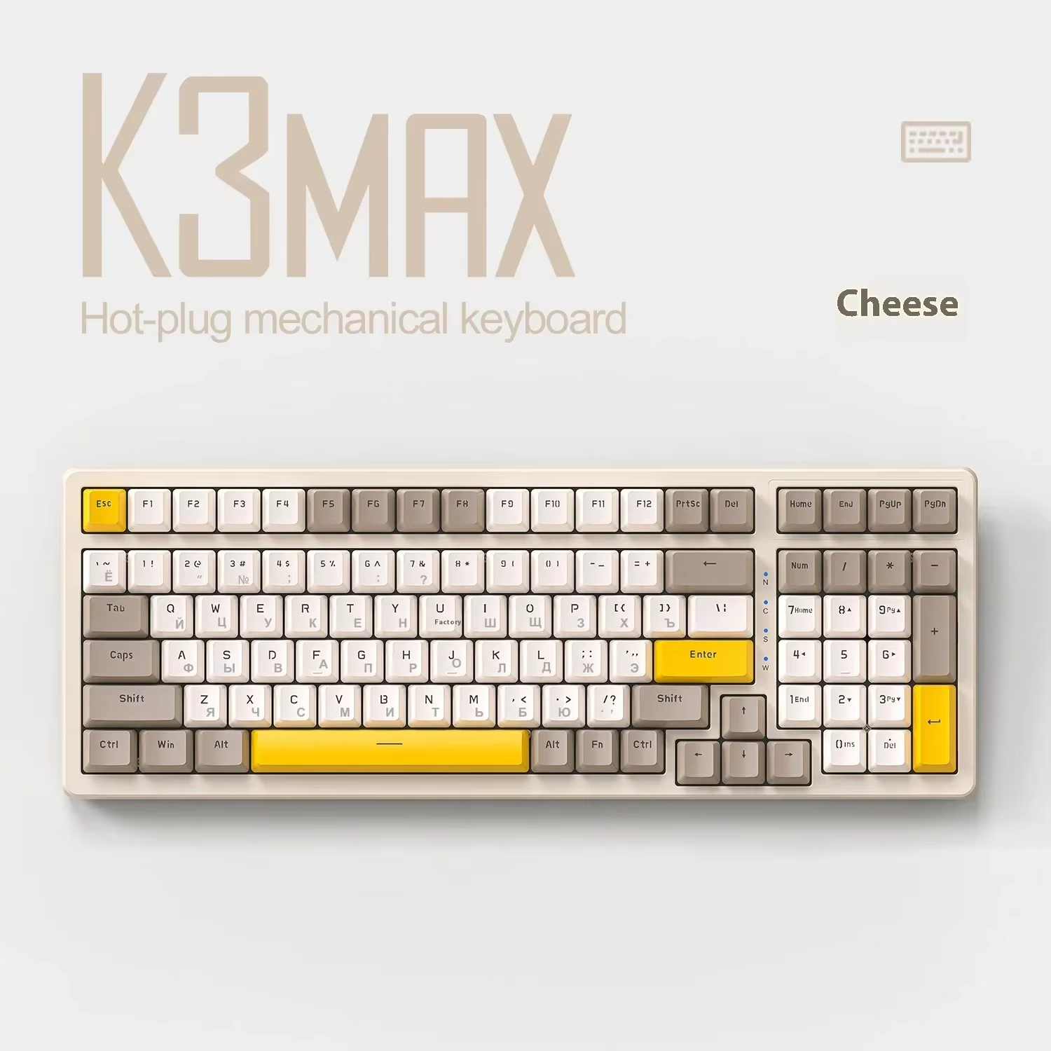ZIYOULANG K3 MAX 유선 기계식 키보드 - 상세 이미지 3