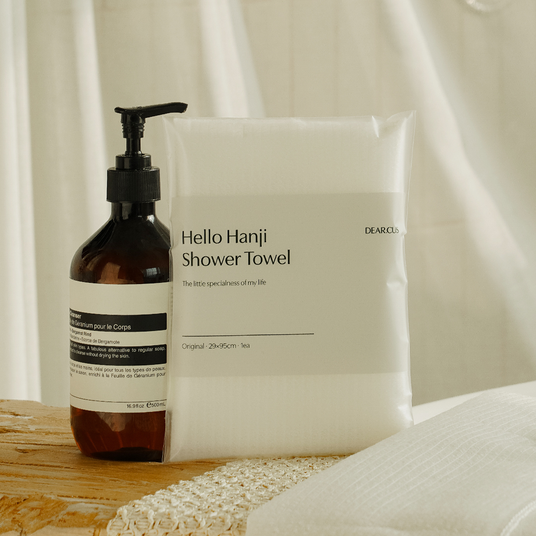 디어커스 안녕한지 샤워타월 x6